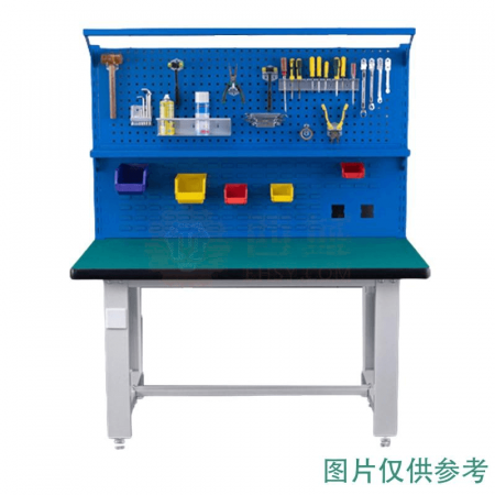 Shengyue Xinmei Heavy-Duty Workbench - Green Composite Tabletop 1200L x 750D x 800Hmm with 920 Square Holes