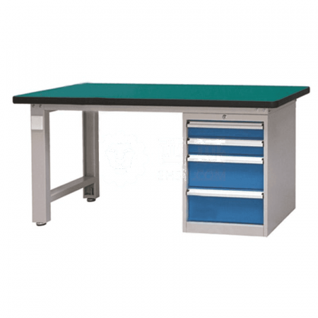 Xingo Heavy Duty Workbench | 1.8m Gray-Blue Tabletop