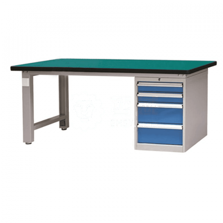 Xingo Heavy Duty Worktable | 2.1m Gray-Blue Tabletop