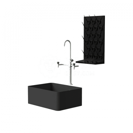 KY Experimental Bench Accessories Set – Polypropylene Basin