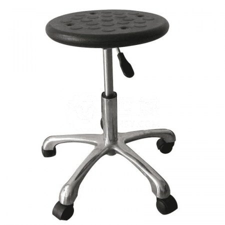 MOFIT Anti-Static Polyurethane Round Stool | Adjustable Height 350-500mm | ESD Safe