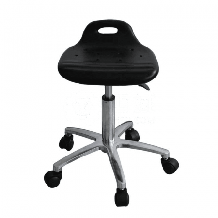 MOFIT Anti-Static Polyurethane Small Curved Back Work Chair | Adjustable Height 350-500mm | ESD Safe