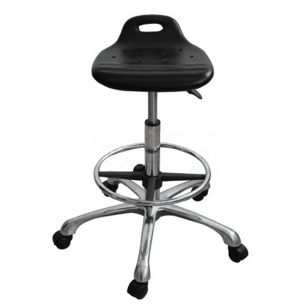 MOFIT Anti-Static Polyurethane Small Curved Back Work Chair