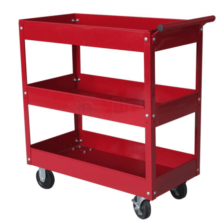 GSTANDARD 3-Layer Tool Cart – Compact &amp; Durable with 75kg Load Capacity