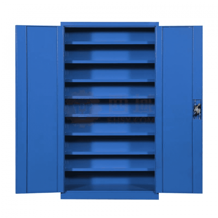 JTSG Heavy Tool Cabinet with Double Doors and Eight Partitions JG257 – Durable