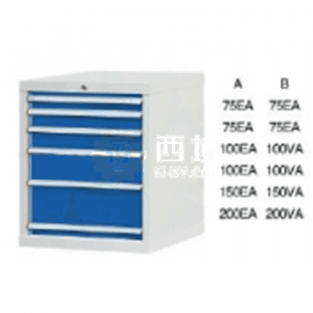 REDER Six Drawer Tool Cabinet (ML800A) – Monorail Drawer System