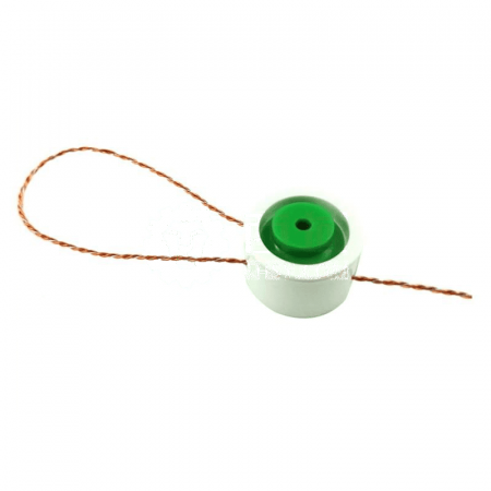 Zhengcheng Round Surface Lead Seal SL-06E – Green with Random Code