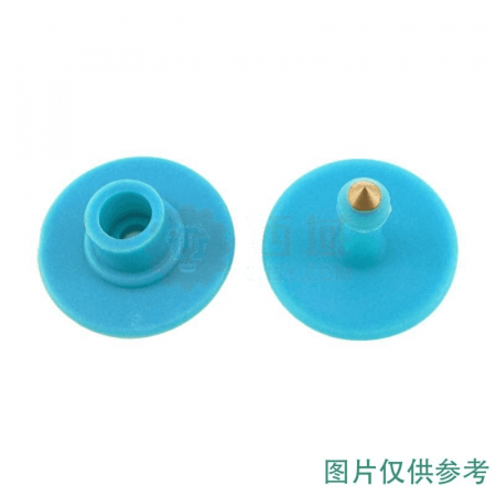 Hardway Zhengcheng Circular Ear Tag SL-YXRB Blue - 100 Pairs of Random Coding Tags for Livestock Tracking