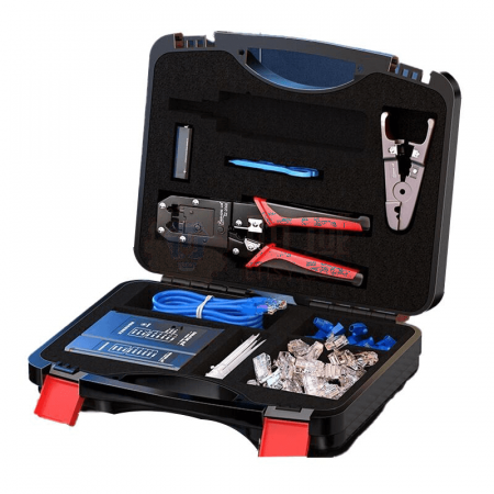 SAMZHE Network Tool Kit SZ-120 – Complete Toolkit for Network Installation &amp; Maintenance