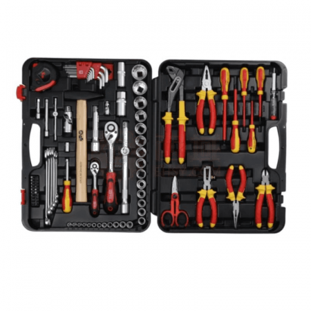 RS PRO Electrical Tool Kit 734-8885 – 88-Piece Set for Electrical Installations &amp; Repairs