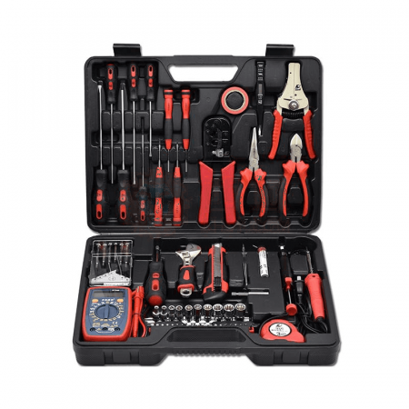 Kafwell Electronic Electrical Tool Set C9003A (63 Pieces) – Complete Toolkit for Electrical &amp; Electronics Repairs