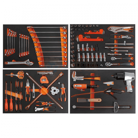 Steel Shield 93-Piece Dedicated Tire Service Set S025042 – Complete Tire Maintenance and Repair Kit