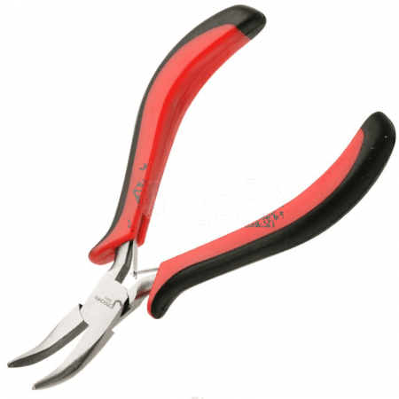 JETECH Mini Bent Mouth Pliers MP-5E 133mm – Precision Pliers for Electronics