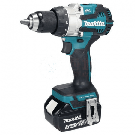 Makita Rechargeable Screwdriver Electric Drill DDF489RTJ 18V | Dual-Speed