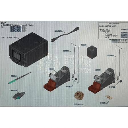 JBC Precision Welding Table DDPE-2QC – High-Performance Soldering &amp; Welding Workstation