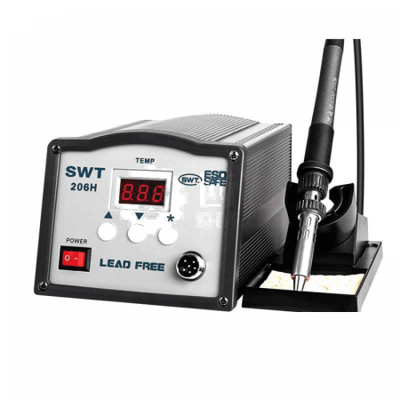 Siweite SWT 206H Intelligent Eddy Current Welding Platform - 300W Power with 4 Soldering Tips