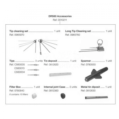 JBC Accessories Glass Tube TVBODR-2 CR1STAL SERIES 0812620 – Premium Soldering Tube for JBC Soldering Stations