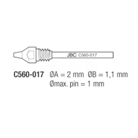 JBC Electric Soldering Iron C560017 – Precision Soldering Tool for Electronics &amp; PCB Assembly