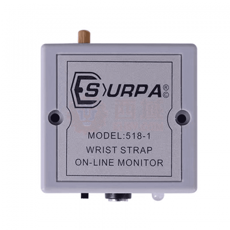 SURPA Static Alarm 518-1 | Dual Sound &amp; Light ESD Protection for Electronics &amp; Industrial Use