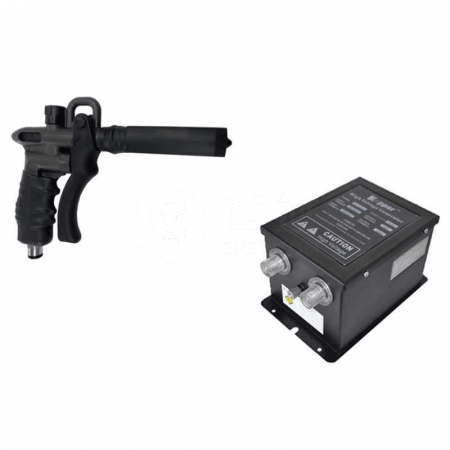 Kapper Adjustable Ion Air Gun with KP4001A Power Supply | Static Control &amp; Dust Removal Solution