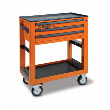 Beta C50S-O-3 Drawing Tool Cart 50000301 (Orange) – Heavy-Duty