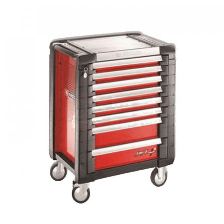 FACOM Tool Cart GQ-01-076 with 76 Customized Tool Sets – Durable &amp; Ergonomic Tool Storage Solution