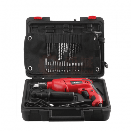 DEVON 30-Piece Impact Drill Set 1515 – 600W