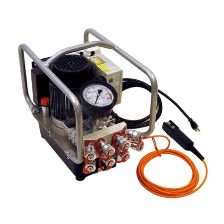 Kaitek HYTORC Electric Hydraulic Pump JETPRO 9.3-4T/230V | 1.5kW Motor &amp; Four Interface Connections for Industrial Use