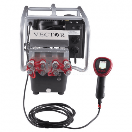 HYTORC Kaitek VECTOR Series Electric Intelligent Hydraulic Pump HY-V230-FA4-DOC | 700bar Pressure &amp; 7.5L Capacity