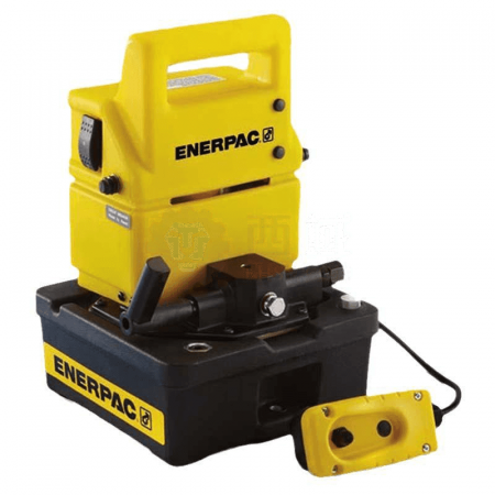 ENERPAC Economy Double Acting Electric Pump PUJ1401E 3.8L | High-Pressure Hydraulic Pump for Automotive