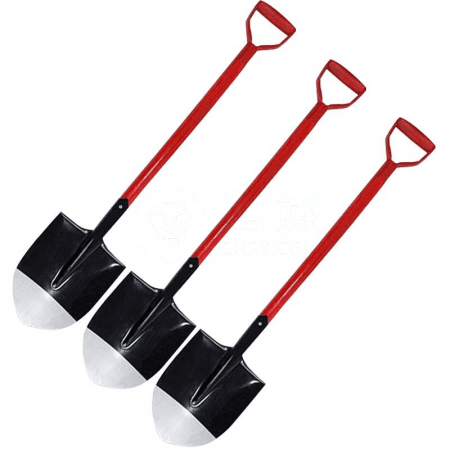 PANDA Deicing Shovel with Manganese Steel Tip – Durable Snow &amp; Ice Shovel for Winter Use