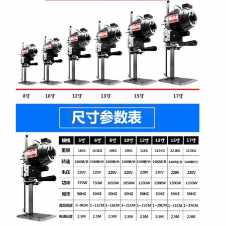 YIZGD Upgraded Vertical Electric Cutting Machine 1200W – Adjustable Height