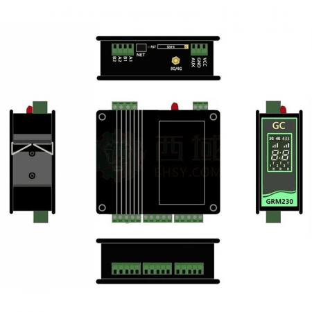 Guangzhou Giant Control GRM231N-4D4I4Q Communication Module – High-Speed Industrial Automation Solution