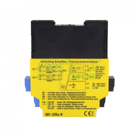 TURCK Isolation Switch IM1-22EX-R/24VDC – Reliable Safety for Hazardous Areas