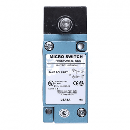 Honeywell Stroke Limit Switch LSA1A – 600VAC 10A for Accurate Position Control in Industrial Systems