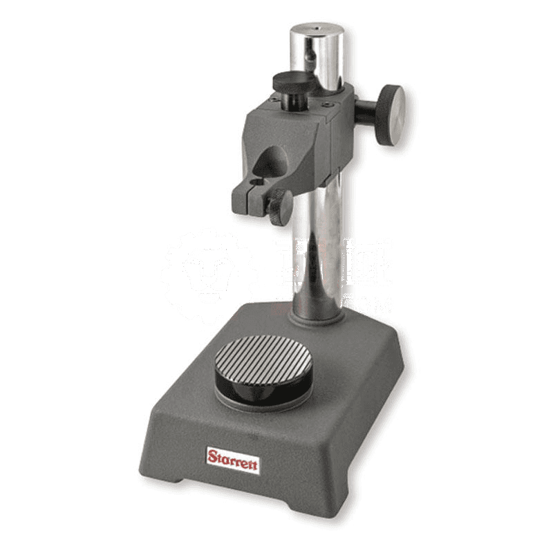 Starrett Dial-Type indicator Stand 3672 | Precision Measurements with Round Serrated Anvil