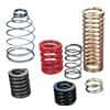 Spring damping parts